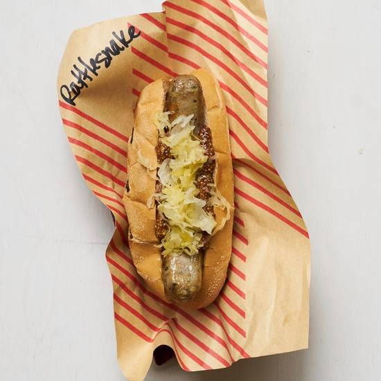 Order Rattlesnake & Rabbit with Jalapeño Peppers food online from Wurstkuche store, Los Angeles on bringmethat.com