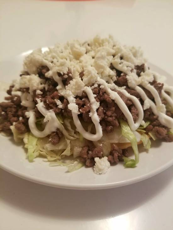 Order Tostada food online from El Chile Verde store, Haines City on bringmethat.com