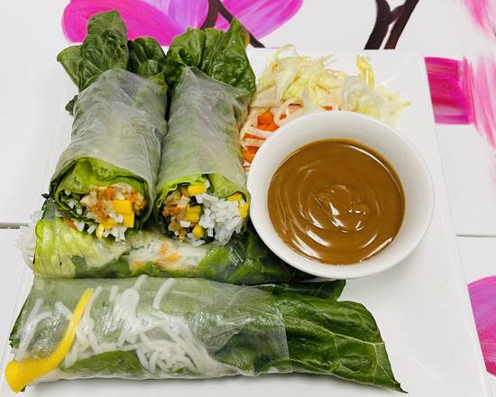 Order V5. Combo Veggie Fresh Rolls food online from Pho Binh Minh store, Maple Valley on bringmethat.com