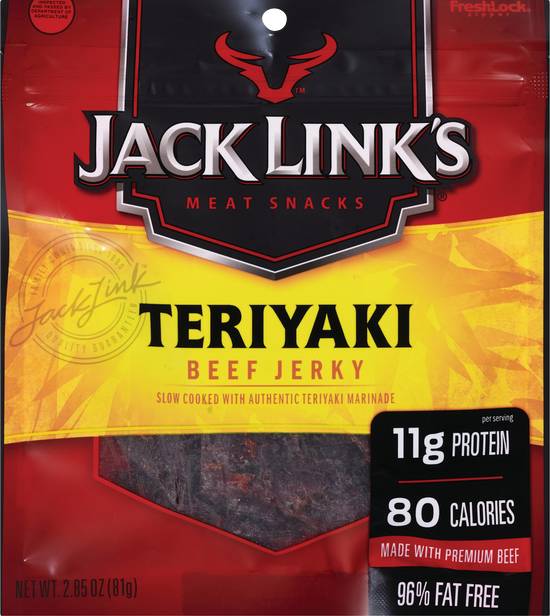 Order Jack Link's Teriyaki Beef Jerky 2.85 OZ food online from Cvs store, WAKEFIELD on bringmethat.com