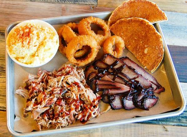 Order 2 Meat Sampler  food online from Bar-b-Cutie store, Nashville on bringmethat.com