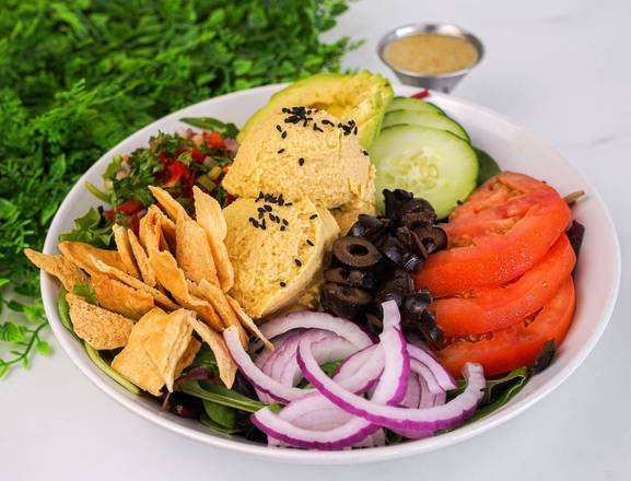 Order Tabbouleh & Hummus Salad food online from Sano Food store, Hialeah on bringmethat.com