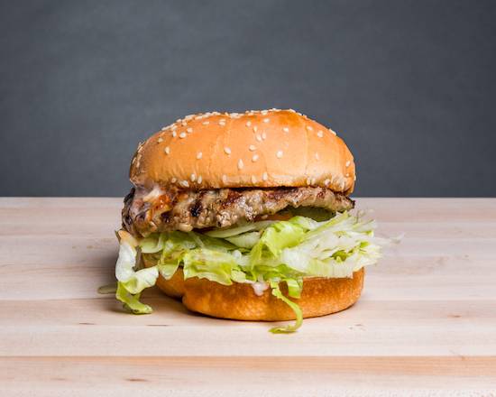 Order Hamburger (¼ lb) food online from Burger Bar OC store, Cypress on bringmethat.com