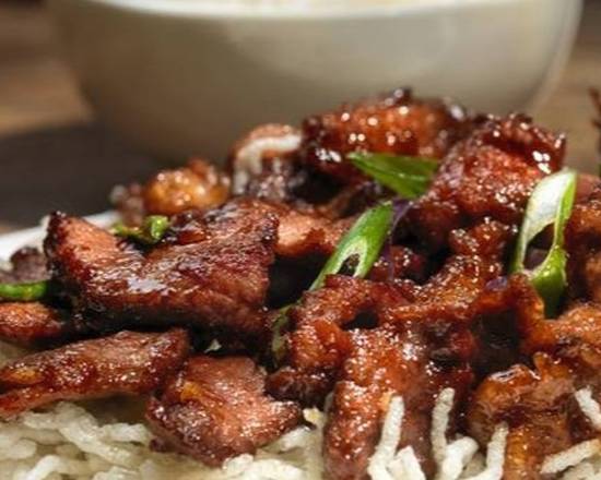 Order Mongolian Beef food online from Inchin Bamboo Garden store, San Ramon on bringmethat.com