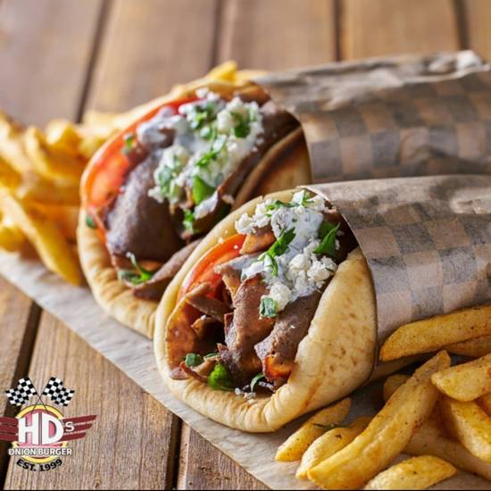 Order Regular Gyro food online from Hd Onion Burger store, Oklahoma City on bringmethat.com