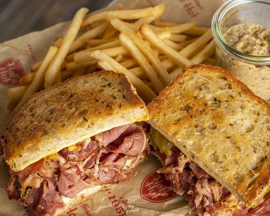 Order Pastrami & Swiss Melt food online from Hof Hut store, Torrance on bringmethat.com