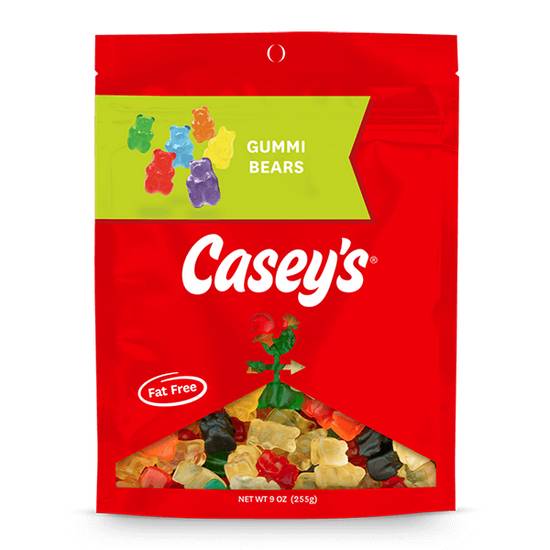 Order Casey's Gummi Bears 9oz food online from Casey store, Terre Haute on bringmethat.com