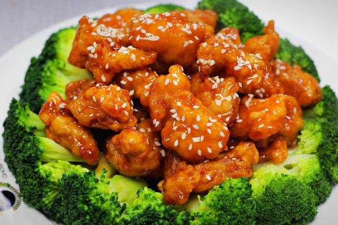 Order C4. Sesame Chicken food online from Captain King's Seafood City store, Memphis on bringmethat.com