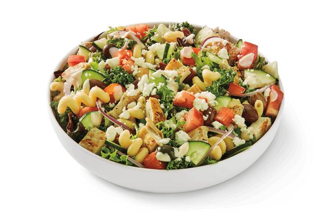 Order Med Salad with Grilled Chicken food online from Noodles & Company store, St Paul on bringmethat.com