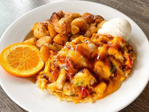 Order Chipotle Scramble food online from Hugo Restaurant store, Studio City on bringmethat.com