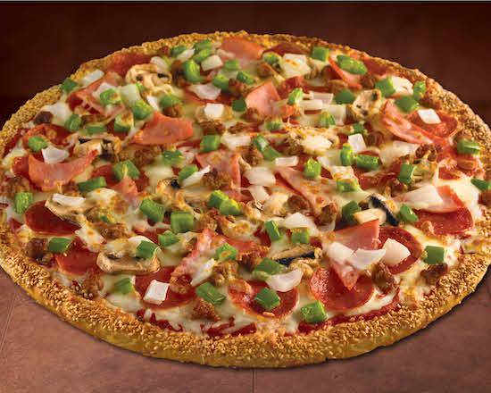 Order Small Howie Specialty Pizza food online from Hungry Howie's Pizza & Subs  - Port  Charlotte store, Port Charlotte on bringmethat.com