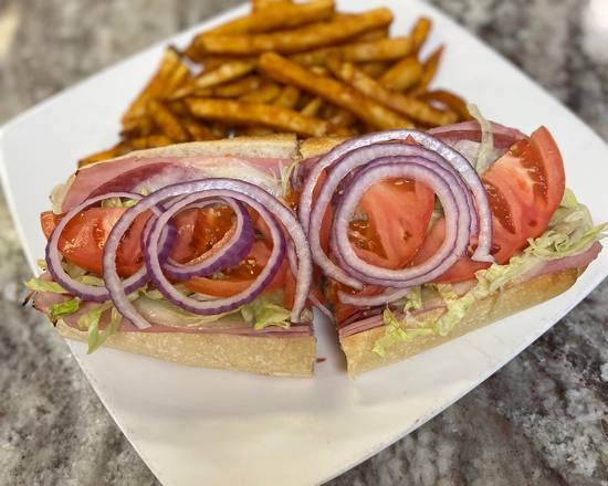 Order Italian Combo Sub food online from Grandma Penny Pizza store, North Fort Myers on bringmethat.com
