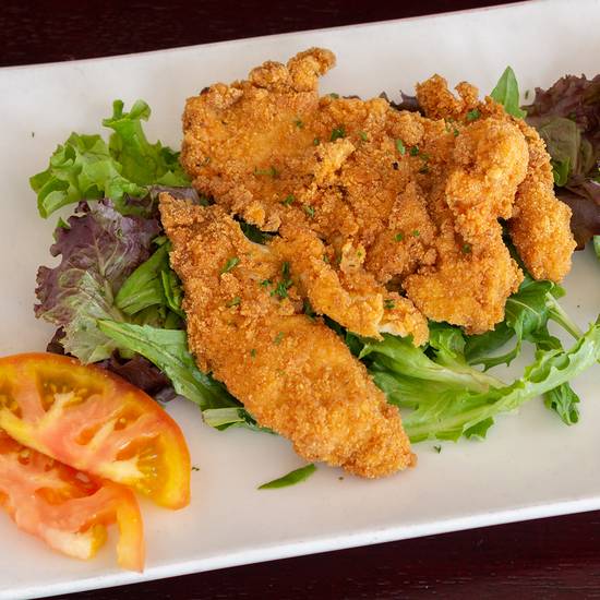 Order Bistec De Pollo Empanizado  food online from Club Tipico Dominicano store, Miami on bringmethat.com
