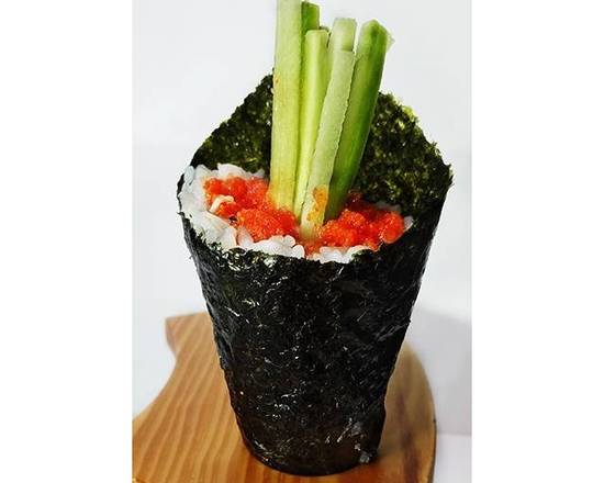 Order Spicy Tuna Hand Roll food online from Blue Fish Sushi & Teriyaki store, Huntington Park on bringmethat.com