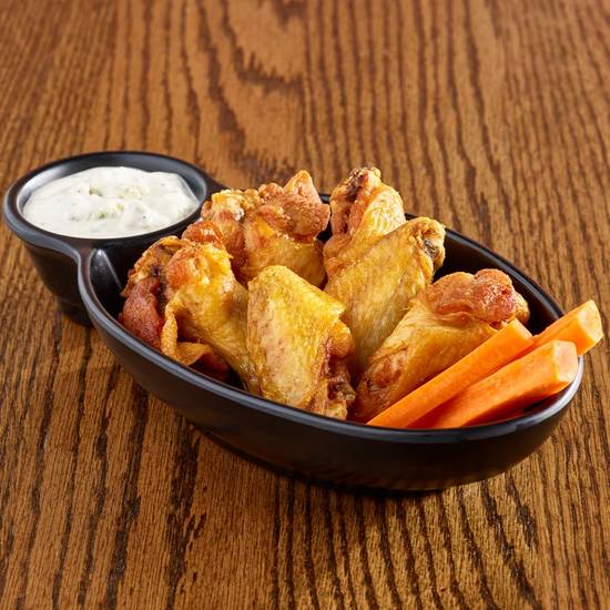 Order 6 Piece Wings food online from Wild Wing Cafe store, Greenville on bringmethat.com