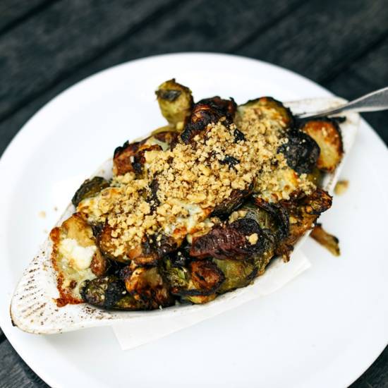 Order Roasted Brussels Sprouts food online from The Haven Pizzeria store, San Diego on bringmethat.com