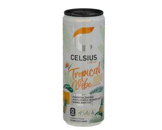 Order Celsius Tropical Vibe (12 oz) food online from Shell store, Tampa on bringmethat.com