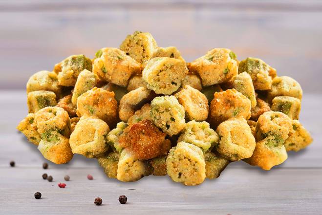 Order Fried Okra food online from Sam Gyro & Seafood store, Saint Petersburg on bringmethat.com