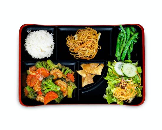 Order Garlic Broccoli Box food online from Bento Asian Kitchen + Sushi - Southside store, Jacksonville on bringmethat.com