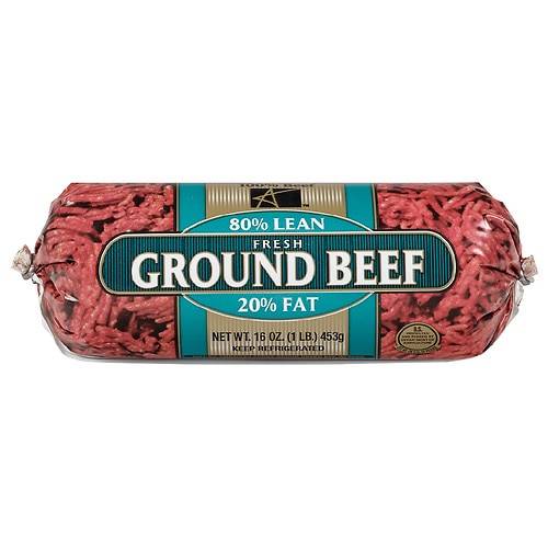 Order Ground Beef 80% Lean1.0lb food online from Walgreens store, Maysville on bringmethat.com
