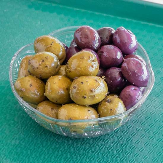 Order Green Olives food online from Cavaretta's Italian Groceries store, Canoga Park on bringmethat.com