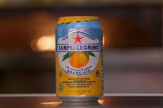 Order San Pellegrino Aranciata food online from Blaze Pizza store, Tampa on bringmethat.com