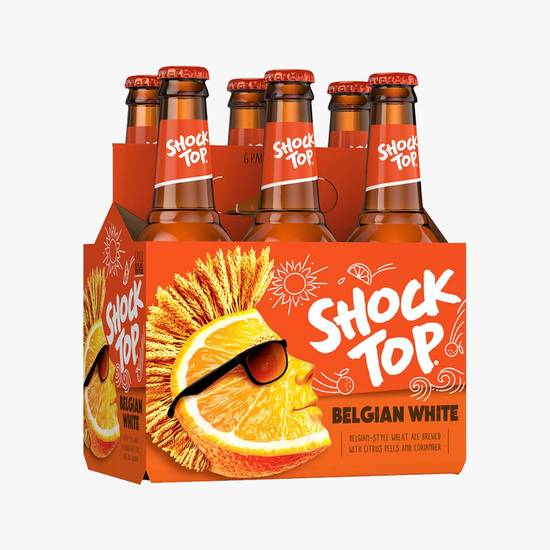 Order Shock Top Belgian White food online from The Village Store store, San Diego on bringmethat.com