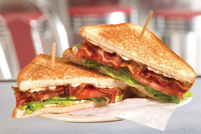 Order Bacon, Lettuce & Tomato Sandwich food online from Johnny Rockets store, McAllen on bringmethat.com