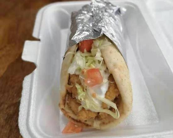 Order Buffalo Chicken Tender Pita food online from Danny Philly Steaks and Tho store, Charleston on bringmethat.com