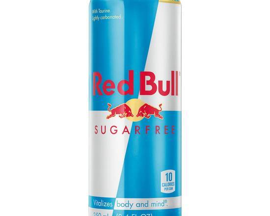 Order Red Bull Sugar Free (pack of 2)  food online from Nashville Hot Chicken Shack store, Westminster on bringmethat.com