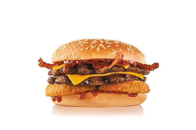 Order Double Western Bacon Cheeseburger® food online from Carl Jr. store, Vacaville on bringmethat.com