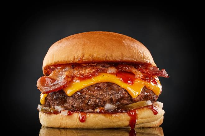 Order Bacon Cheeseburger food online from Burda Midtown store, Miami on bringmethat.com