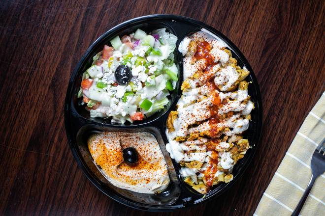 Order Chicken Plate  food online from Austin Habibi store, Austin on bringmethat.com