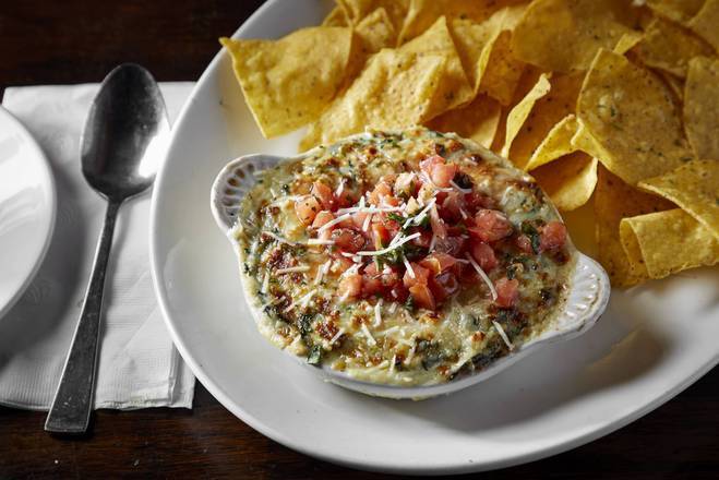Order Baked Spinach & Artichoke Dip food online from Moretti's Ristorante & Pizzeria store, Chicago on bringmethat.com