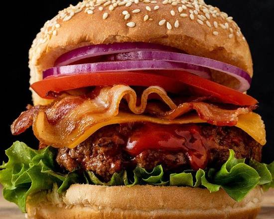 Order Bacon cheeseburger   food online from Yumze Food store, Far Rockaway on bringmethat.com