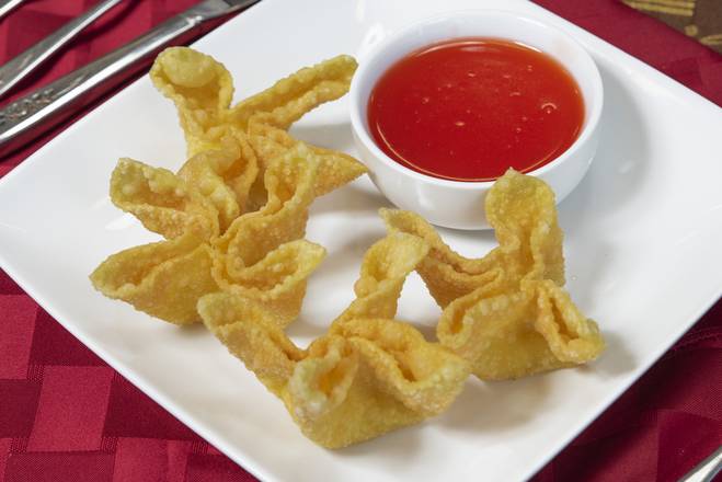 Order Crab Rangoons w. Sauce (4) food online from Golden Wok store, Rochester on bringmethat.com