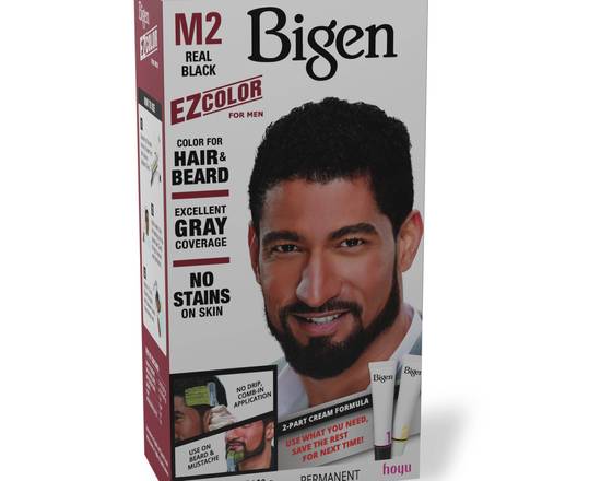 Order BIGEN EZ  COLOR FOR MEN- REAL BLACK M2 KIT food online from iDa Beauty Supply Store store, Middletown on bringmethat.com
