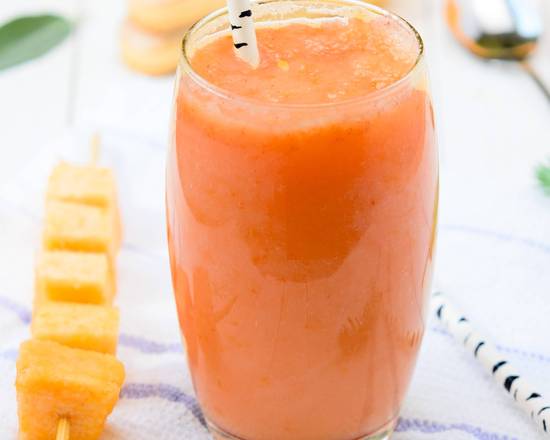 Order Mango Strawberry (32 oz) food online from Jewel Or Juice store, Honolulu on bringmethat.com