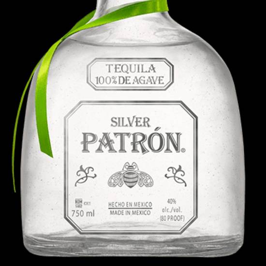 Order PATRON SILVER 750ML  40%ABV food online from Princess Liquors store, Port Saint Lucie on bringmethat.com