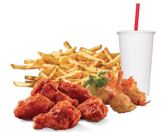 Order (5 pc)Wings & (5 pc) Shrimp  food online from 3 Brothers King of Philly Cheesesteak store, Winter Haven on bringmethat.com