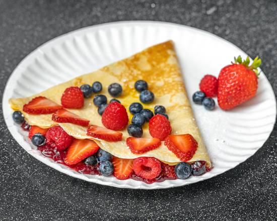 Order Exotic Berry Crepe food online from French Touch store, Los Angeles County on bringmethat.com