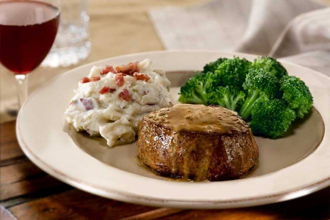 Order Filet Mignon with Garlic Butter* food online from Underground Chuck'S store, Goodlettsville on bringmethat.com