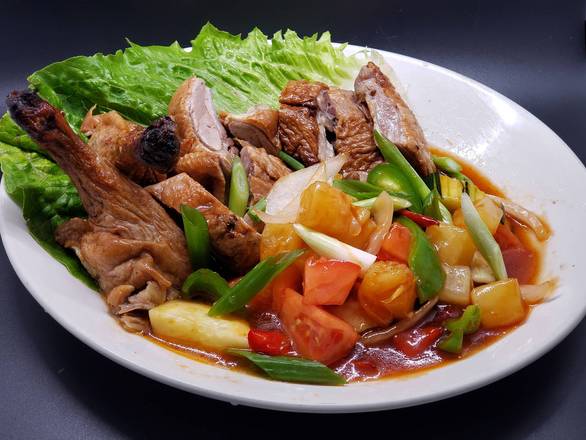 Order Duck sweet &sour sauce food online from Siam Rice store, Miami on bringmethat.com