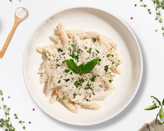 Order Ain't Alfredo Dark (Penne) food online from Forks And Penne store, Ann Arbor on bringmethat.com