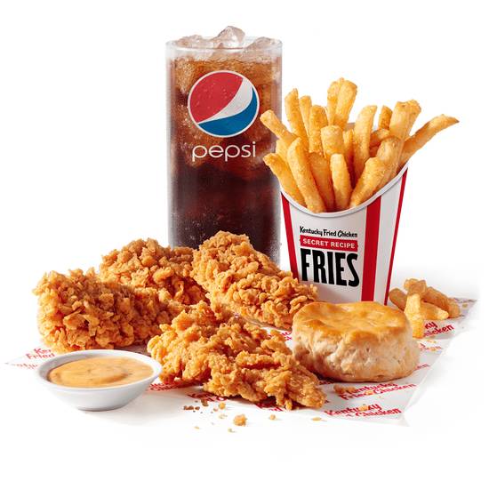 Order Crispy Tenders Combo food online from Kfc store, Knoxville on bringmethat.com