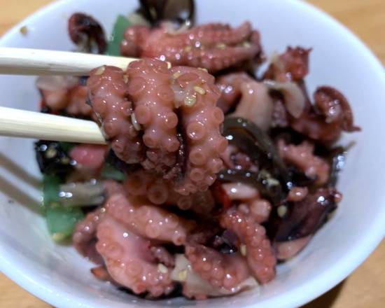 Order Baby Octopus Salad food online from Sushi Taku store, Chicago on bringmethat.com