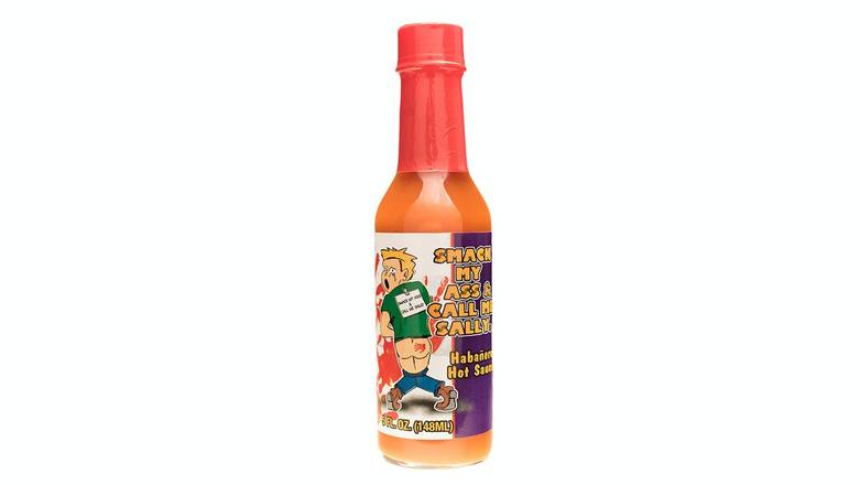Order Smack My Ass & Call Me Sally Habañero Hot Sauce (5 oz) food online from Tijuana Flats store, Casselberry on bringmethat.com