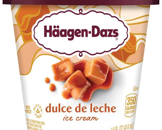 Order HAAGEN-DAZS Dulce de Leche Pint  food online from Fresko Market store, Miami on bringmethat.com