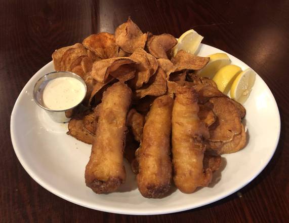 Order Fish and Chips food online from Blackthorn Restaurant & Irish Pub store, New Brunswick on bringmethat.com
