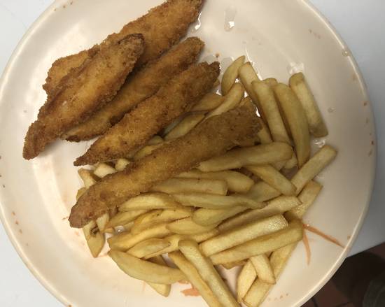 Order Fried Chicken with French Fries food online from Hibachi Express store, Temple Terrace on bringmethat.com